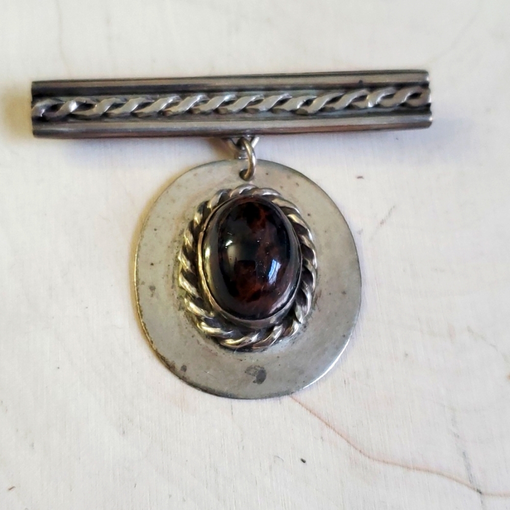 Sterling Silver Brooch 925